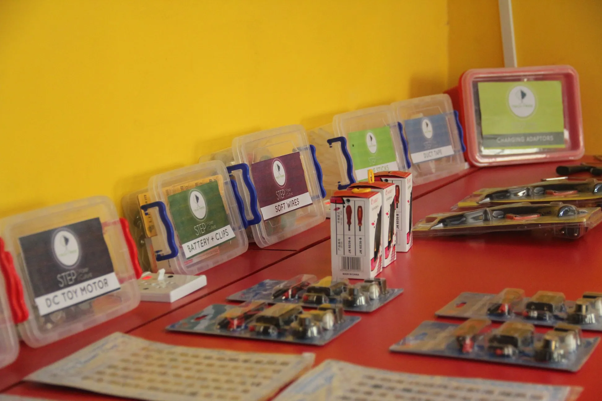 TechTree STEAM lab setup