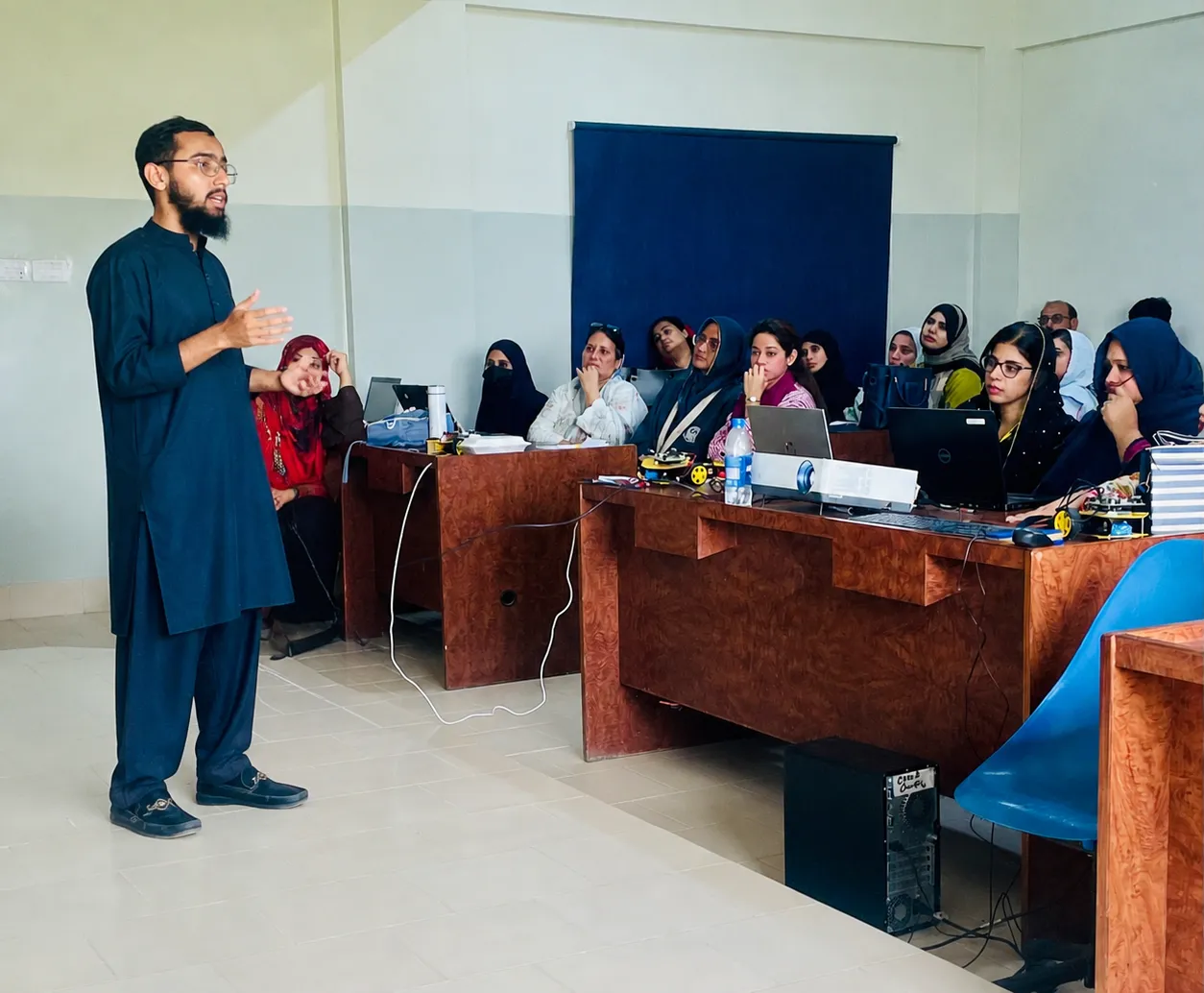 Teacher upskilling bootcamp session